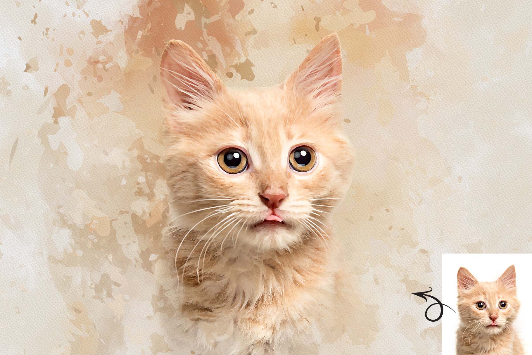 personalized digital pet portraits 2 687