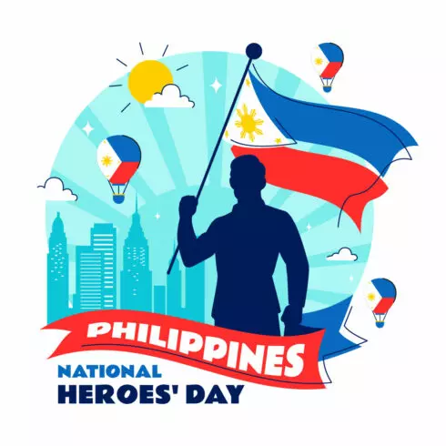 10 Philippines Heroes Day Illustration cover image.