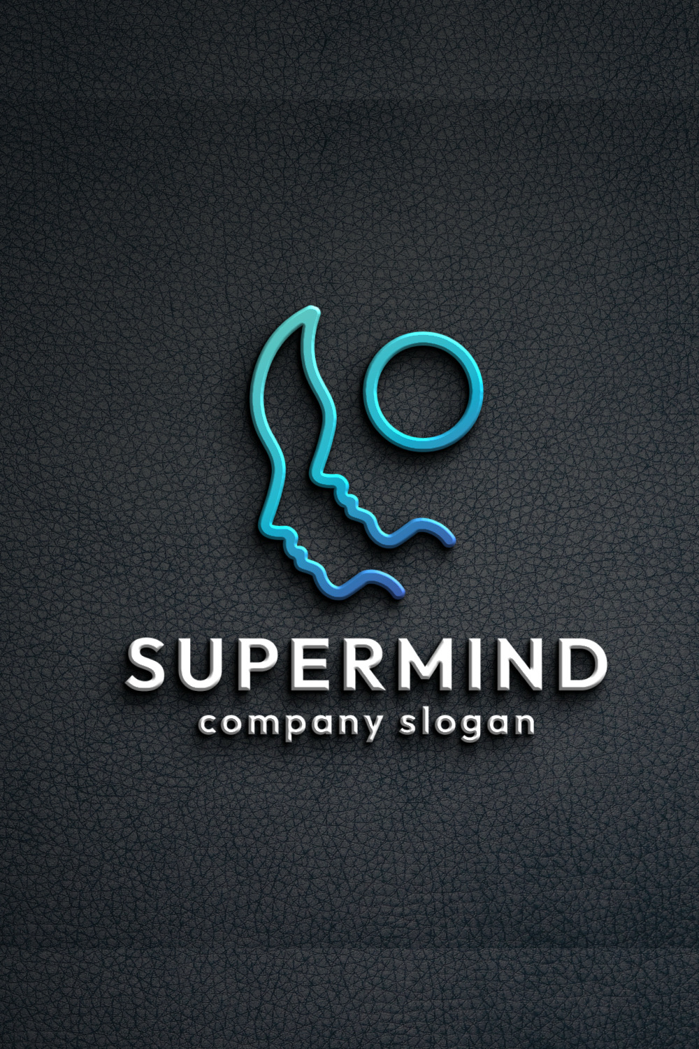 Super Mind System Logo pinterest preview image.