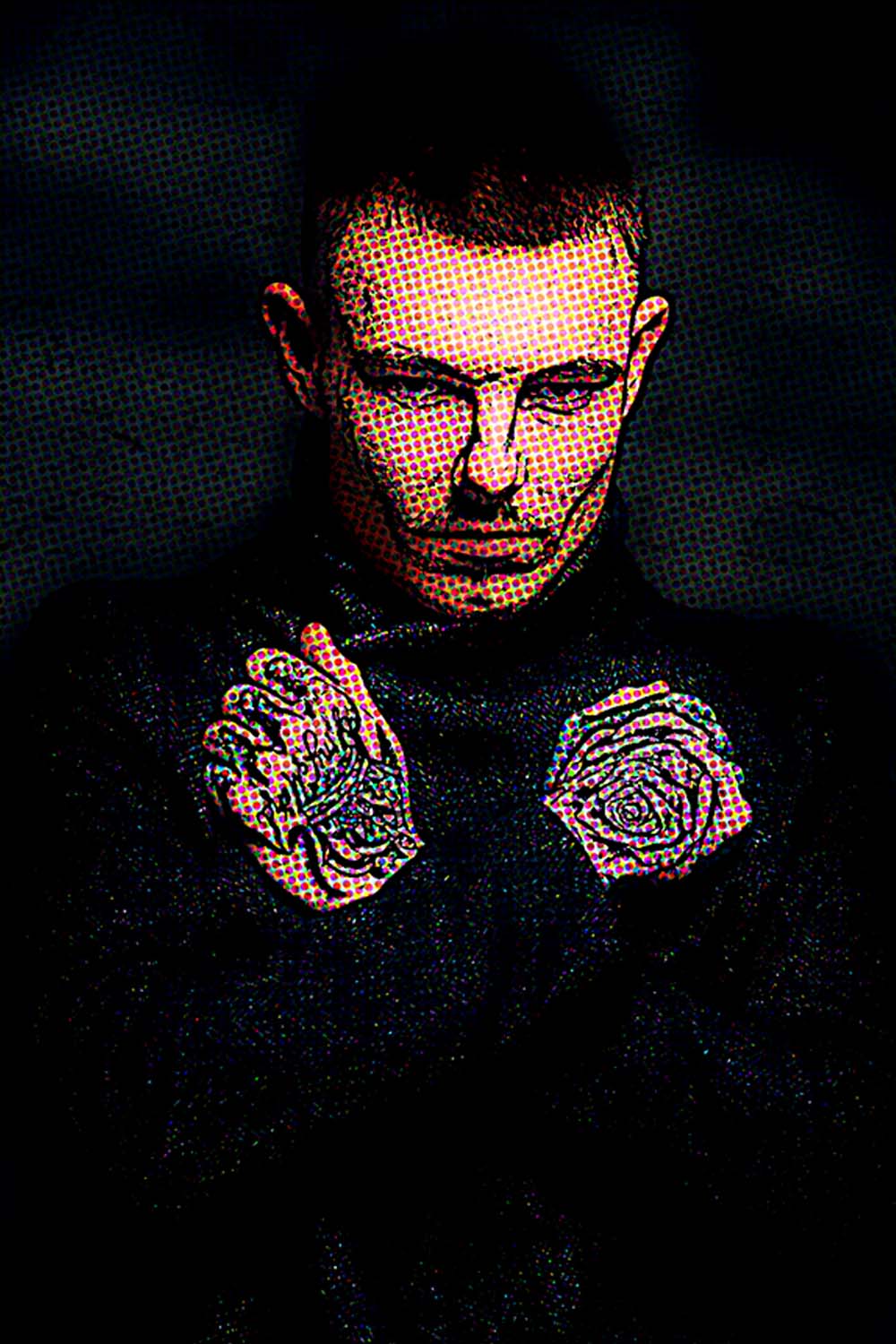 Pop Cartoon Art Photoshop Action pinterest preview image.