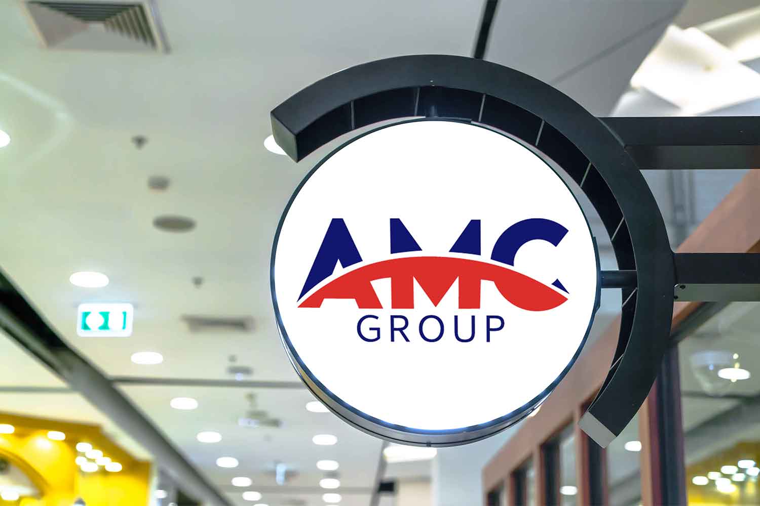 AMC Letter Logo (AMC Group) pinterest preview image.