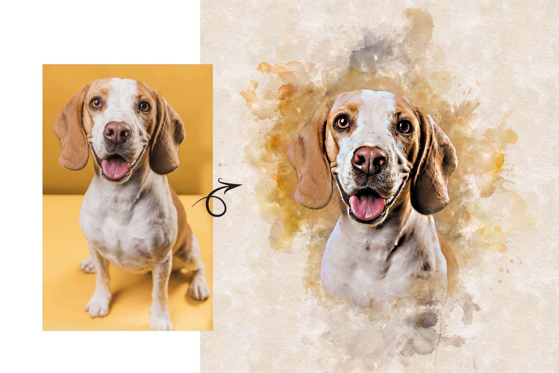realistic watercolor effect action 7 173