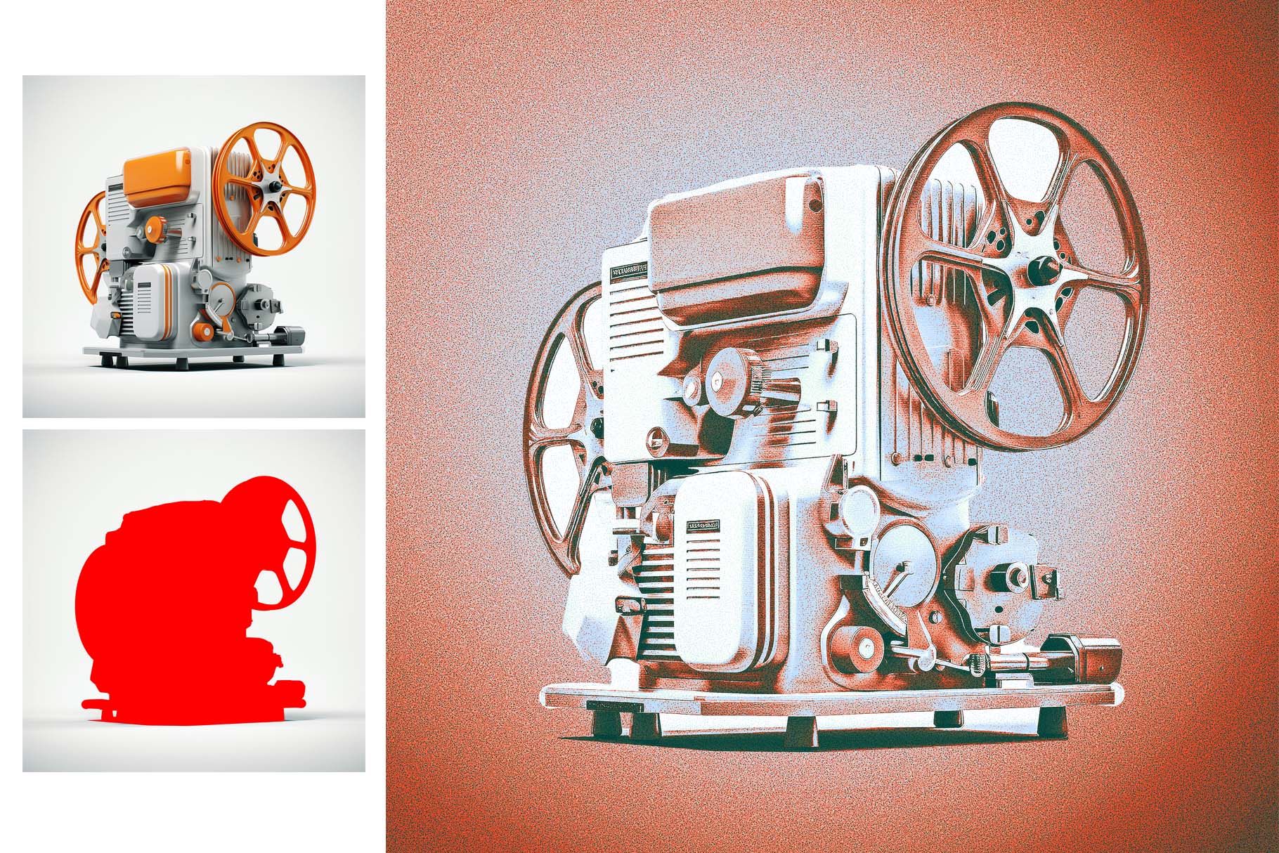 retro shader effect photoshop action 07 520