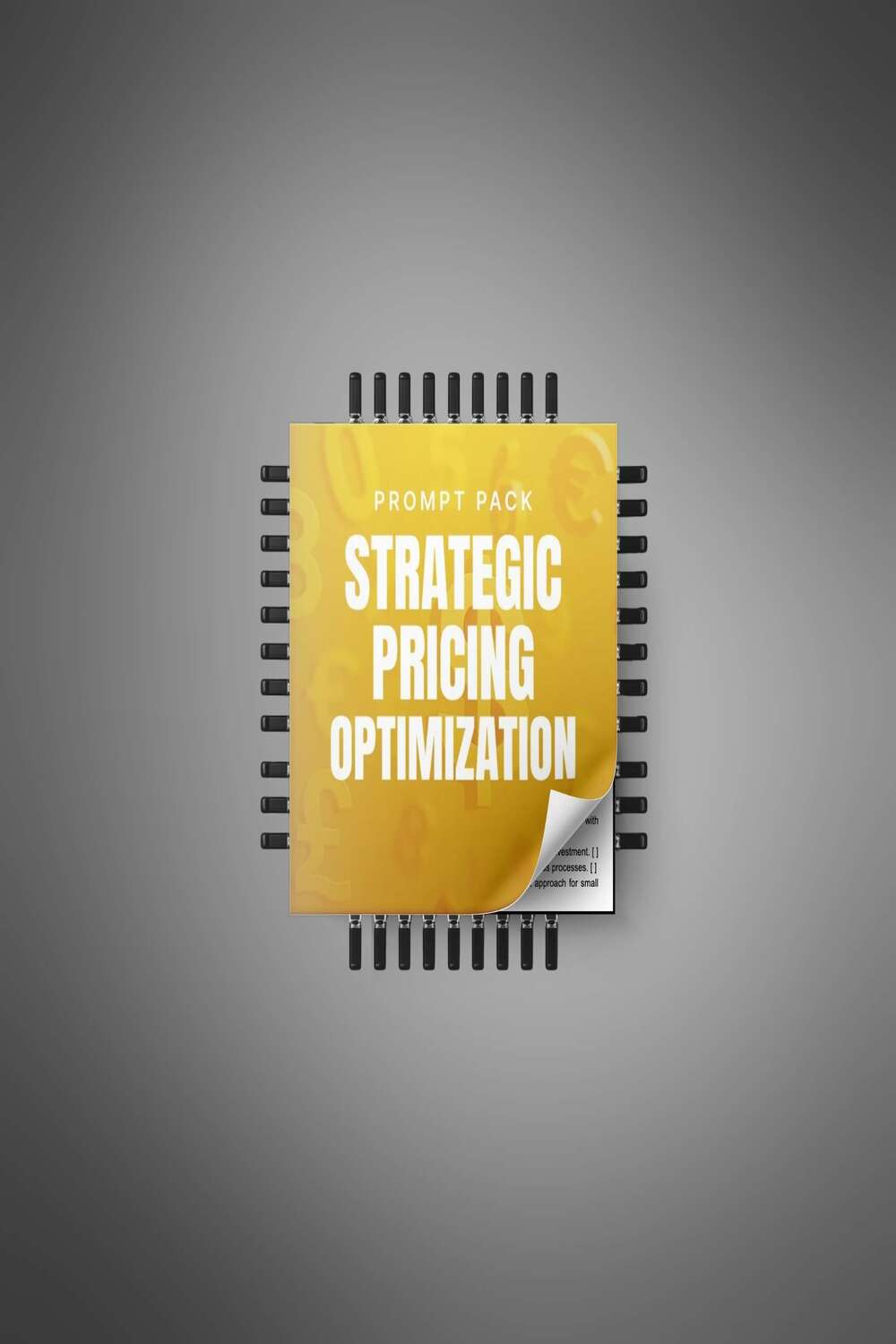 Strategic Pricing Optimization pinterest preview image.
