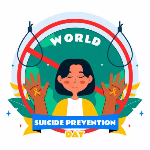 10 World Suicide Prevention Day Illustration cover image.