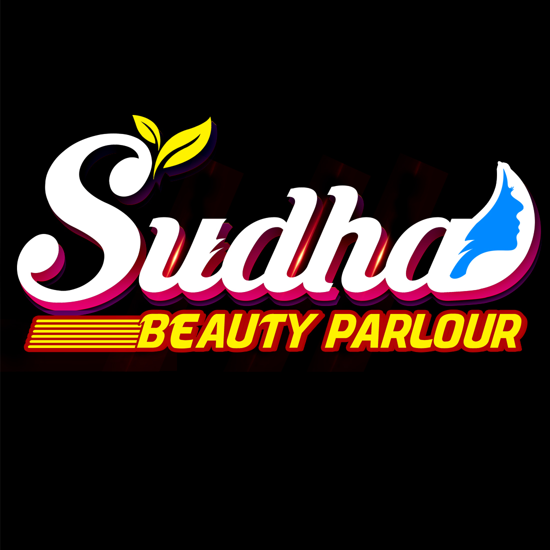 Beauty Parlour Logo Design Template- Fully Editable preview image.