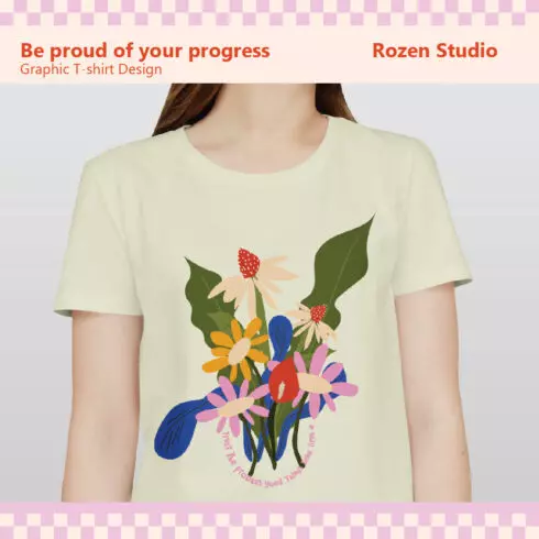 Flower Graphic Tshirt cover image.