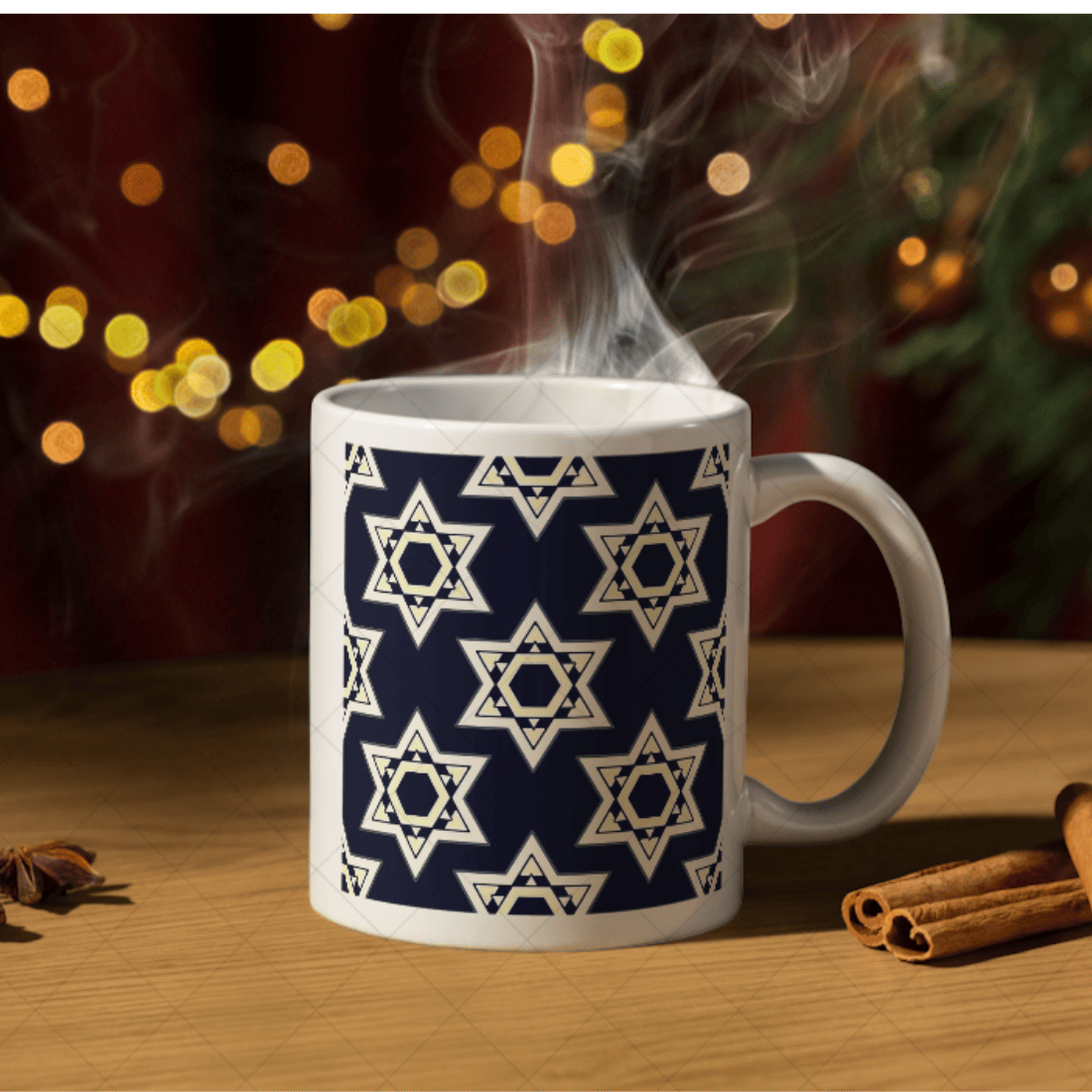 Stylish coffee mug mockup preview image.