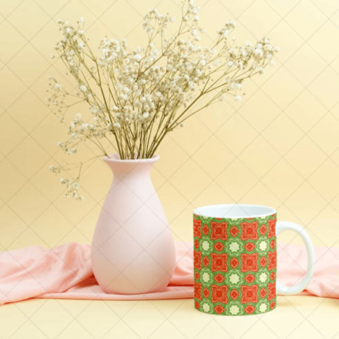 Elegant coffee mug mockups cover image.