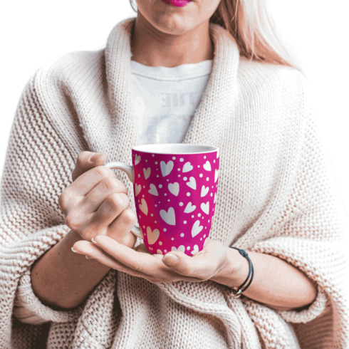 Stylish coffee mug mockups cover image.