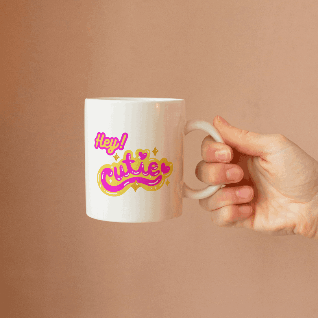 Eye catching coffee mug mockups preview image.