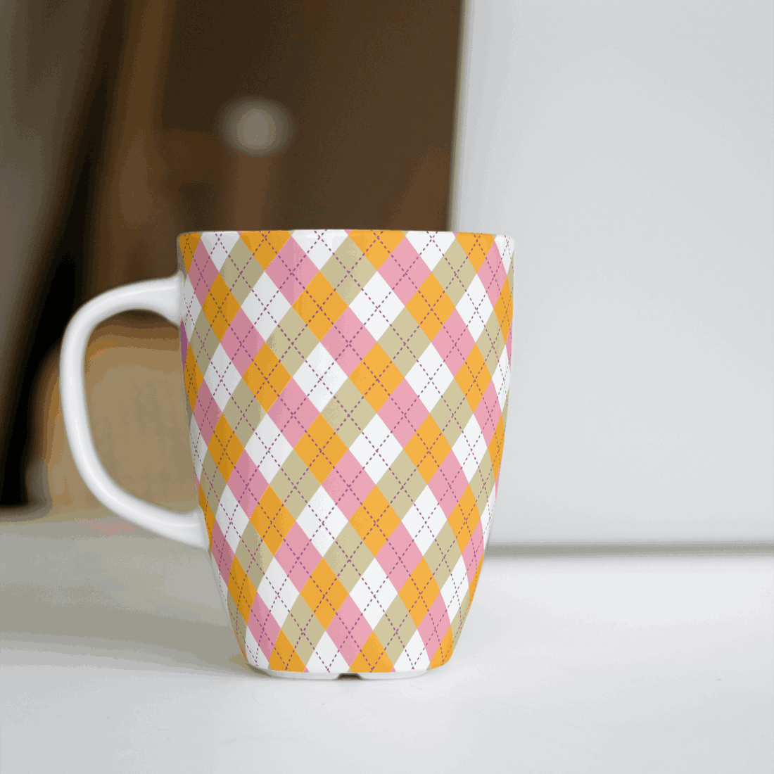 Stylish eye catching coffee mug mockups preview image.