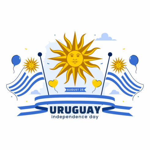 10 Uruguay Independence Day Illustration cover image.