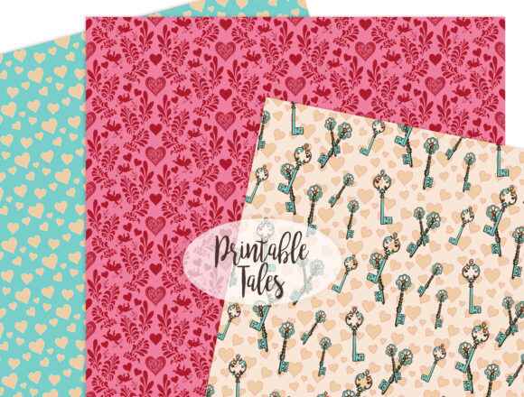valentines day seamless patterns graphics 8263659 3 580x440 1 919