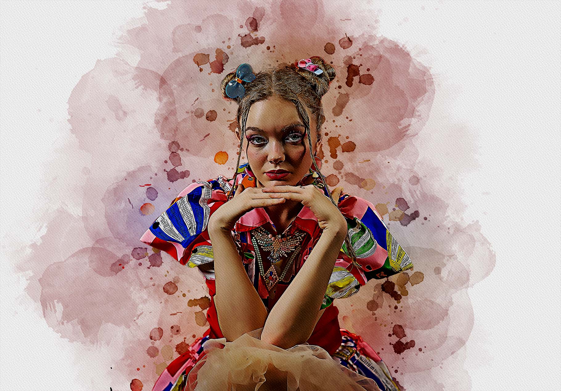 watercolor brush portrait 09 385