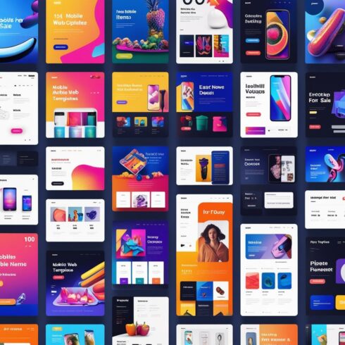 100 SEO-Friendly Mobile Responsive Website Templates cover image.