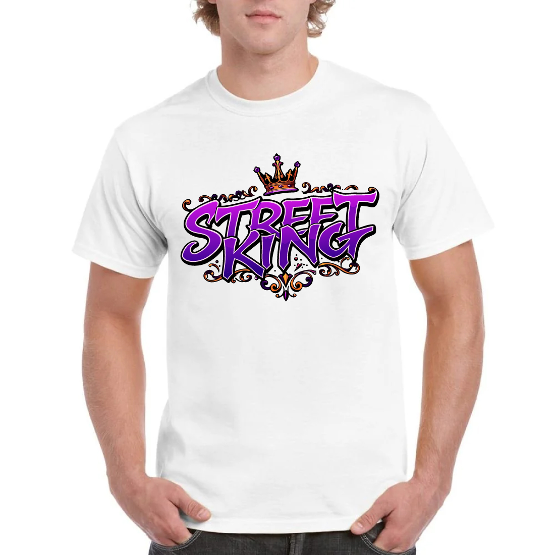 Street King T-Shirt Crown Royal Urban Design Tee cover image.