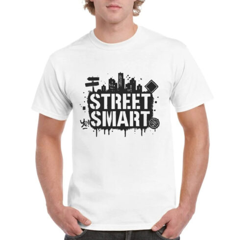 Street Smart T-Shirt Urban City Skyline Design Tee cover image.