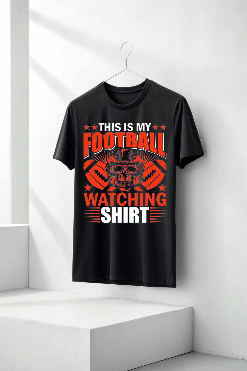 American Football T-shirt Design  pinterest preview image.
