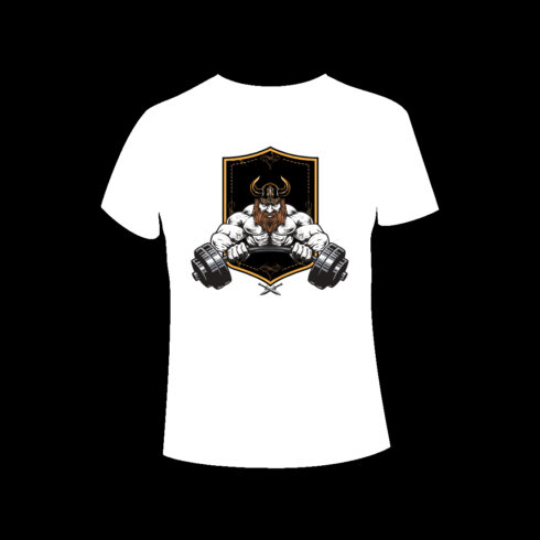 Gym T Shirt Design - Skull vector, Skulls, Skull T-Shirt Design Vector cover image.