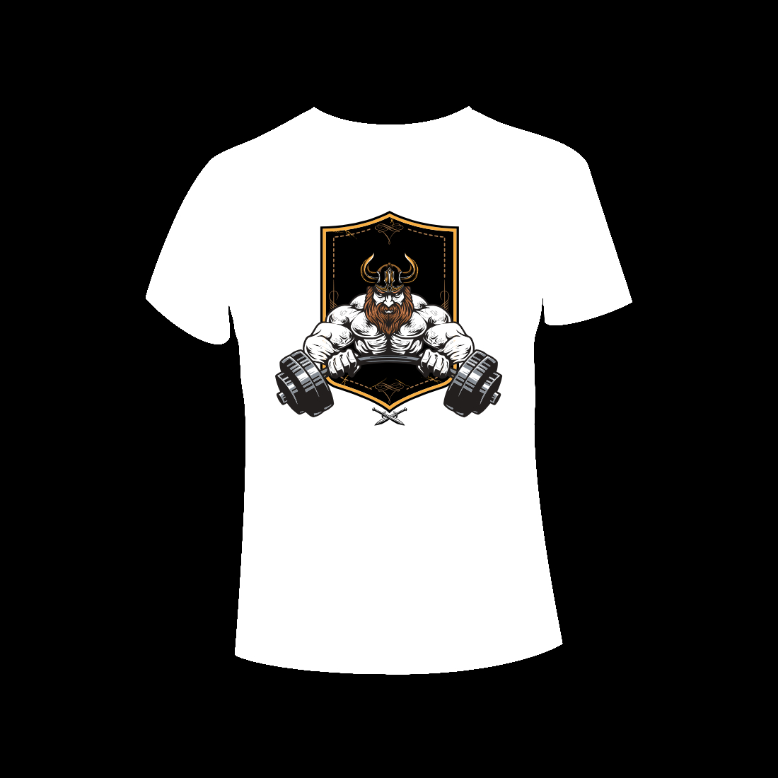 Gym T Shirt Design - Skull vector, Skulls, Skull T-Shirt Design Vector cover image.