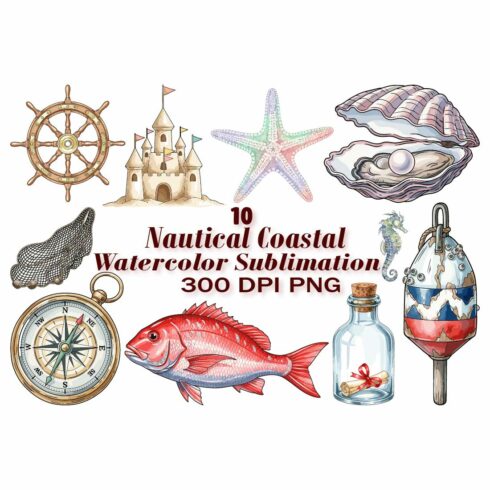 Coastal Discovery Watercolor Sublimation cover image.