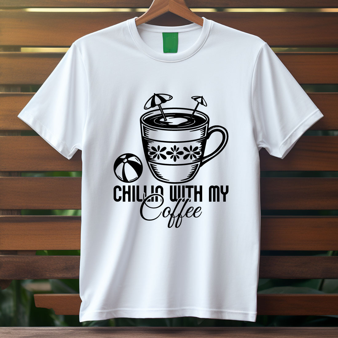 10 Summer Coffee SVG Bundle for T-Shirts preview image.