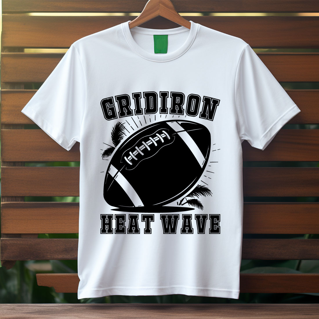 10 Summer Football SVG Bundle for T-Shirts preview image.