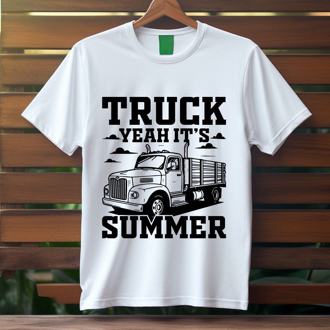 10 Summer Truck SVG Bundle for T-Shirts preview image.