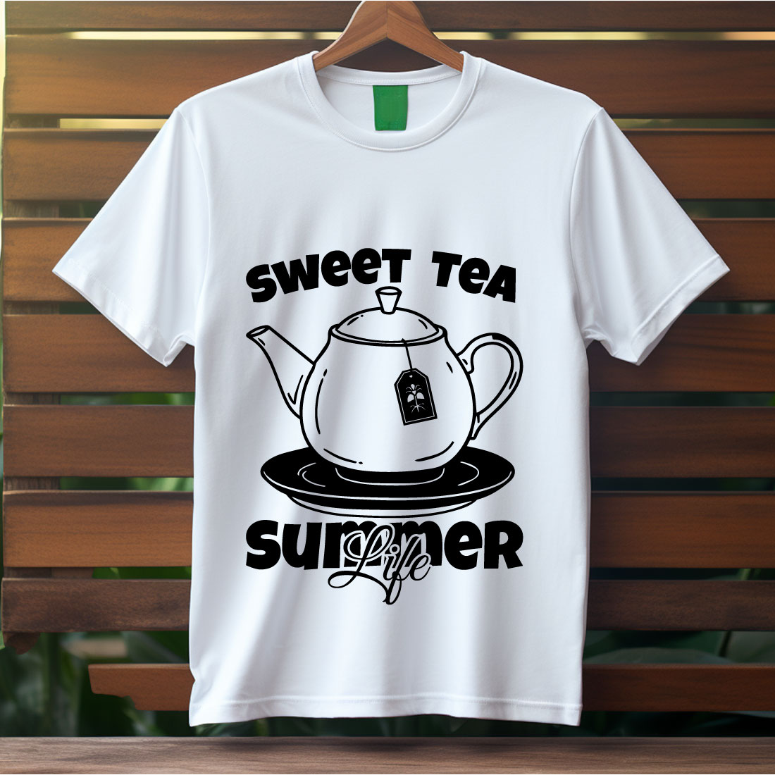 10 Summer Tea SVG Bundle for T-Shirts preview image.