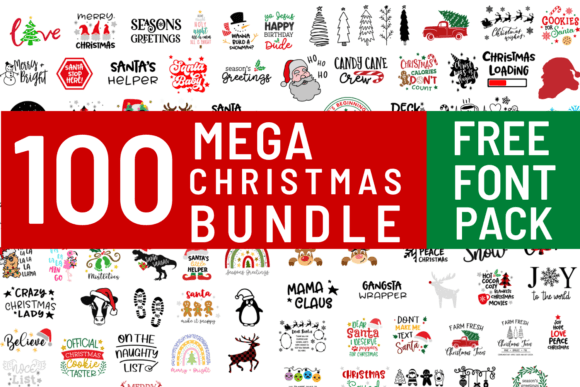 100 mega christmas bundle with free font graphics 42170339 1 1 580x387 259