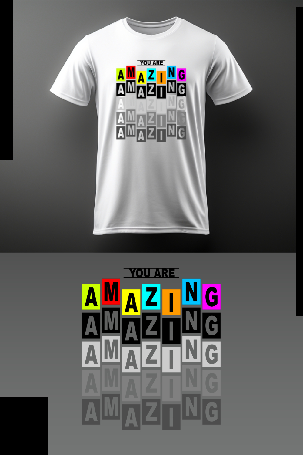 typography t-shirt design use for printing, sublimation & cutting pinterest preview image.