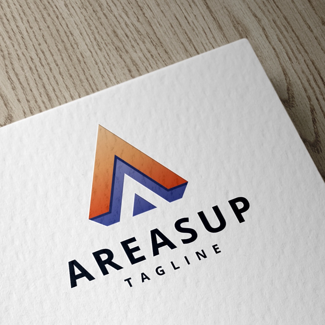 AREASUP Letter A Triangle Logo preview image.