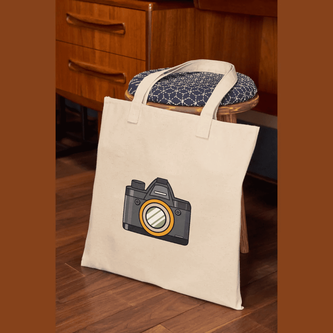 Retro Camera Clip Art preview image.
