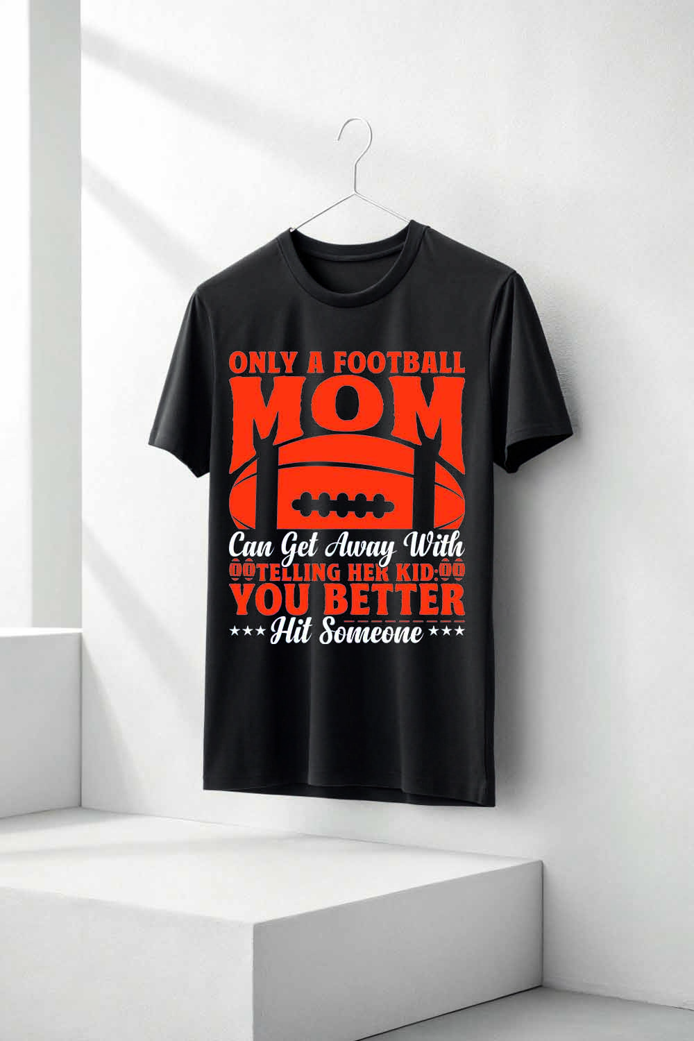 American Football T-shirt Design  pinterest preview image.