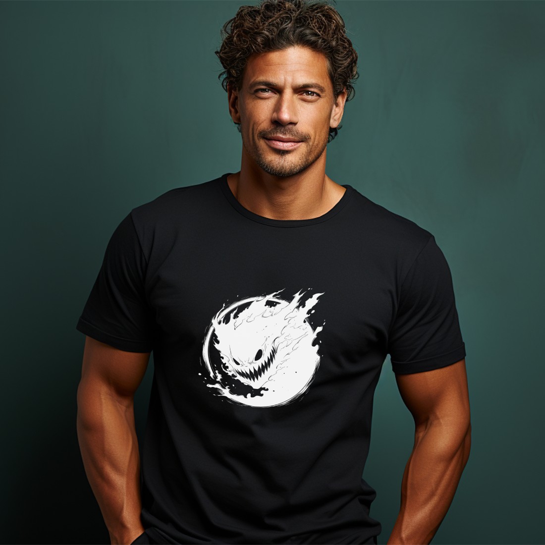 Monster Character Illustration For Your T-Shirt Design cover image.