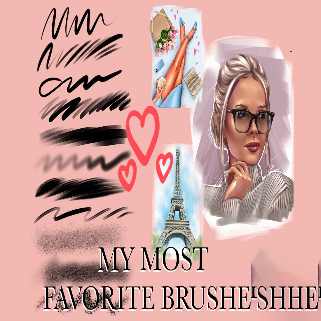 Procreate Brush My favorite brushes cover image.