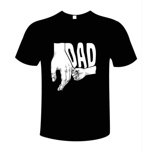 Father's Day T-Shirt Design Vector cover image.