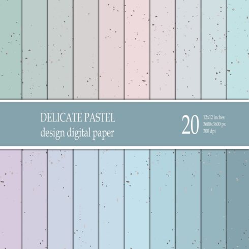 Spotted Multicolor Seamless pattern Digital paper pack cover image.