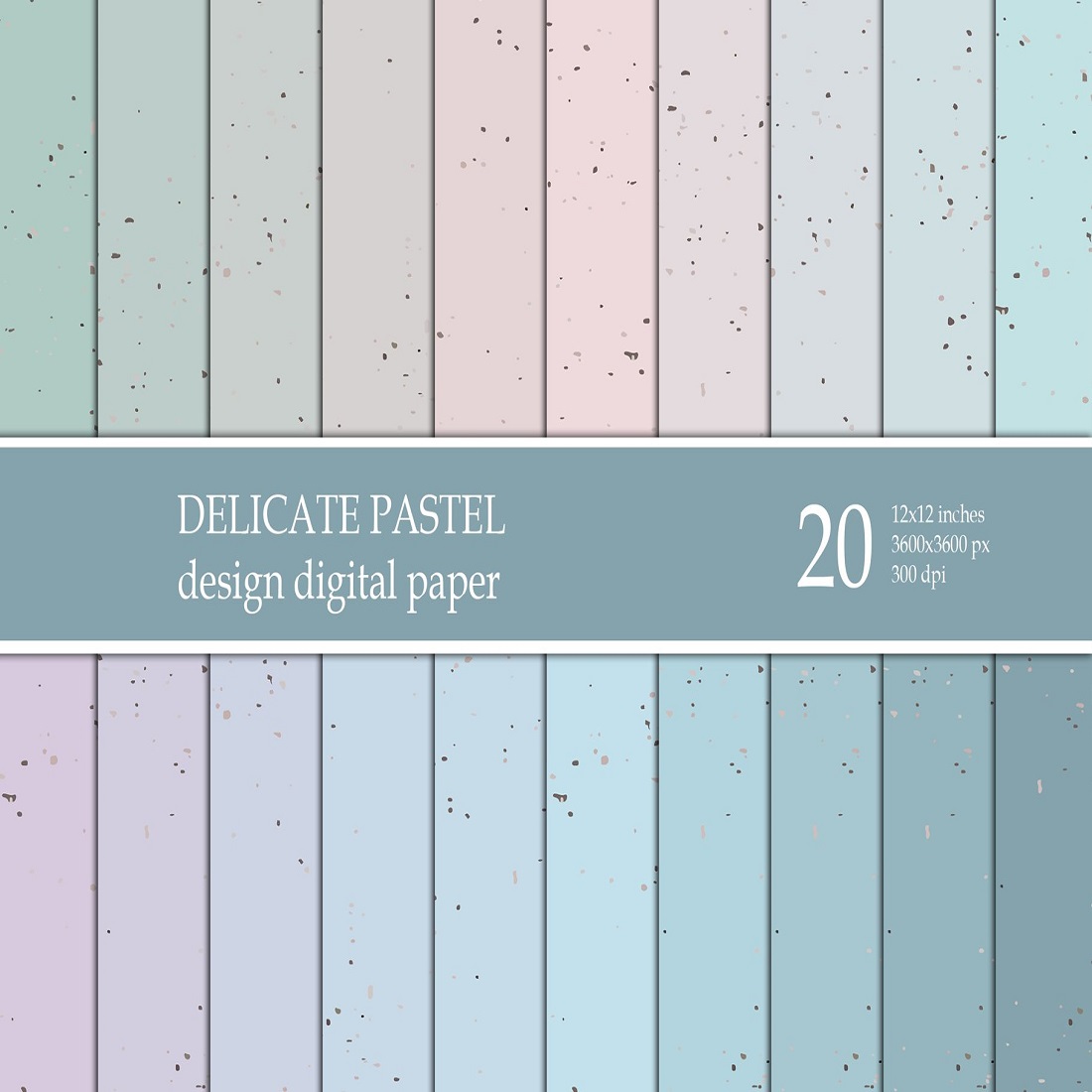 Spotted Multicolor Seamless pattern Digital paper pack cover image.