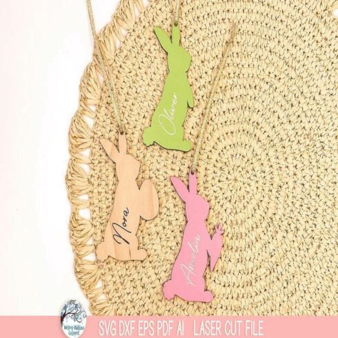 Personalized Name Easter Bunny cover image.