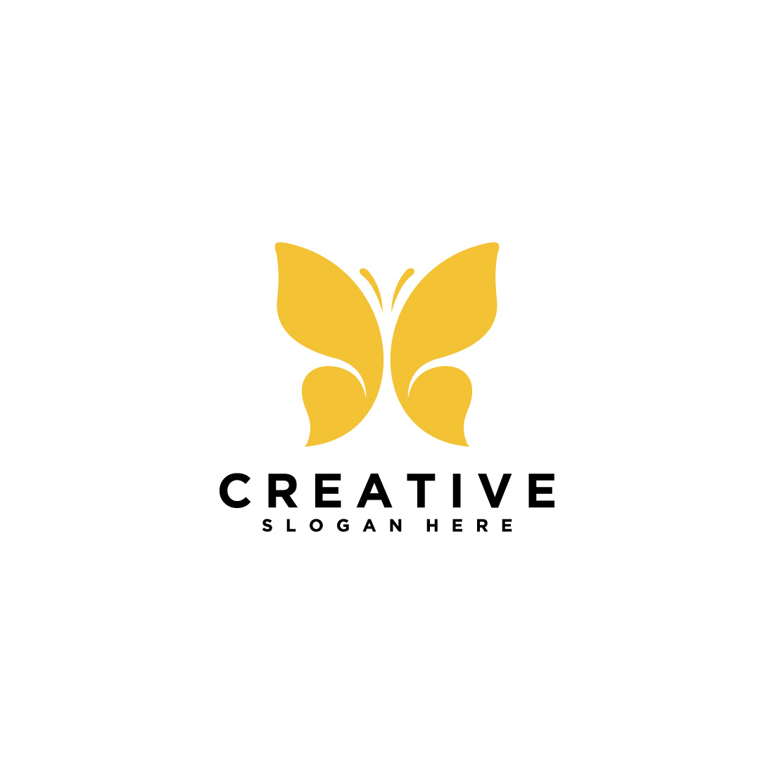 Elegant Butterfly Icon Vector – Nature, Beauty, Transformation, Wellness & Feminine Symbol cover image.