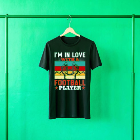 American Football T-shirt Design  cover image.
