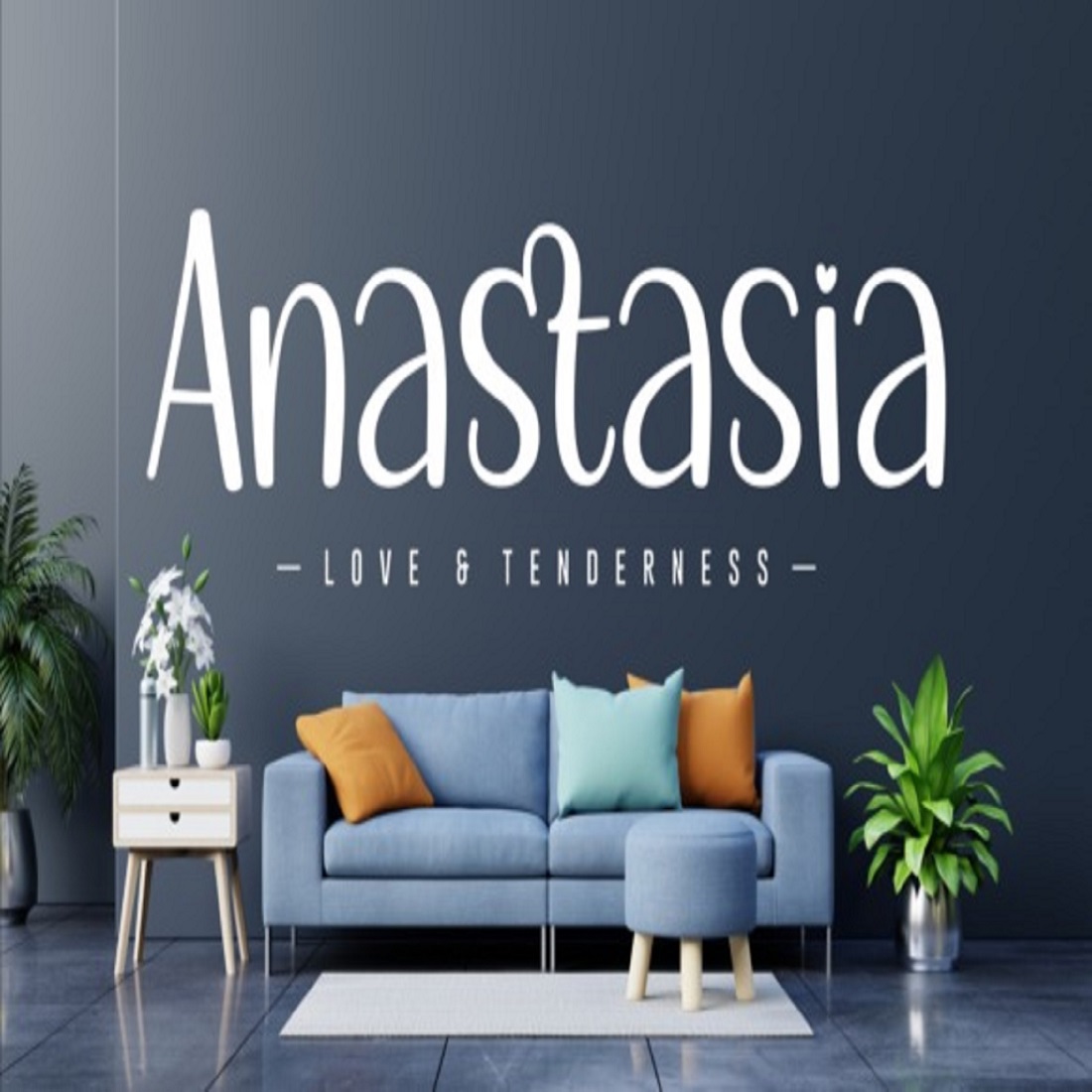 Anastasia Font preview image.