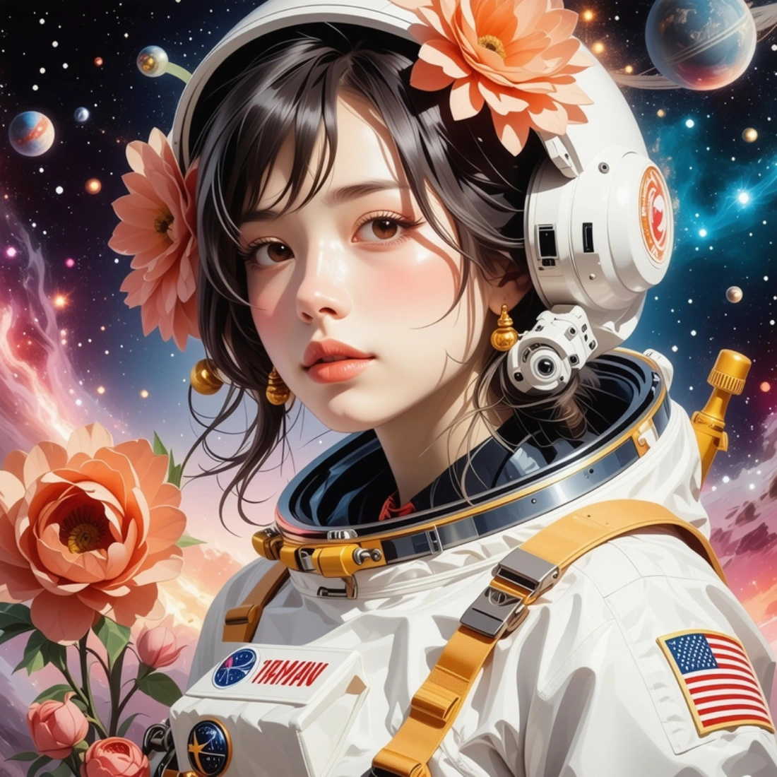 trendy fashion with flowers cover image.