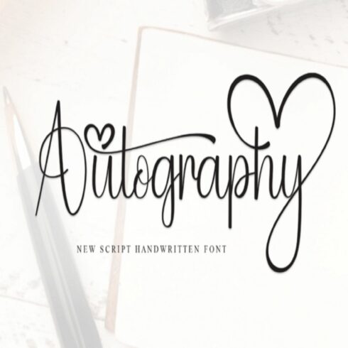 Autography Font cover image.