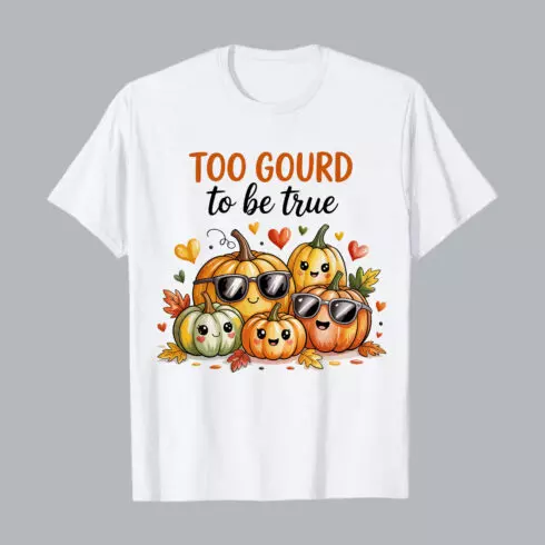 2 design Happy pumpkins wearing sunglasses and hearts gourds Halloween day PNG T shirt Design T shirt PNG File cover image.