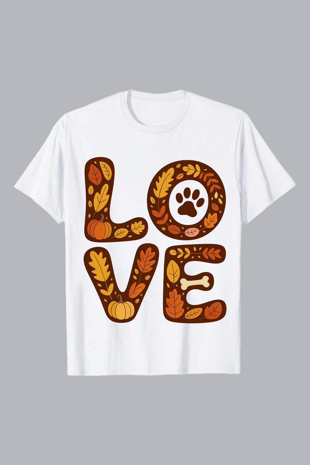 Autumnal dog celebration love pumpkins image Autumn day PNG T shirt Design T shirt PNG File pinterest preview image.