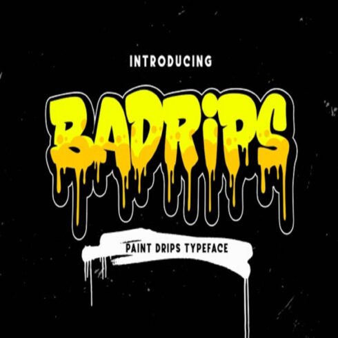 Badrips Font cover image.