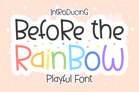 before the rainbow fonts 1769804 514